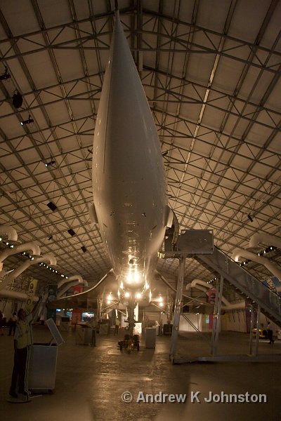 0408_40D_2308.jpg - The Barbados Concorde Experience. Very tourist- and camera-friendly, but the indoor setting makes it a bit of a challenge to fit this most beautiful of planes in a single shot.