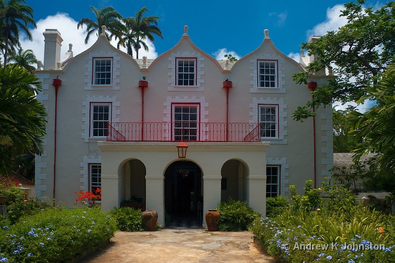 0410_40D_0212.jpg - St. Nicholas Abbey, Barbados. The red tint is sunlight reflected from the porch's red roof