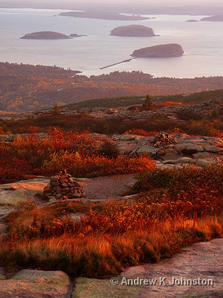 1008_40D_4714.jpg - Sunrise over Bar Harbor, Maine, from Mount Cadillac