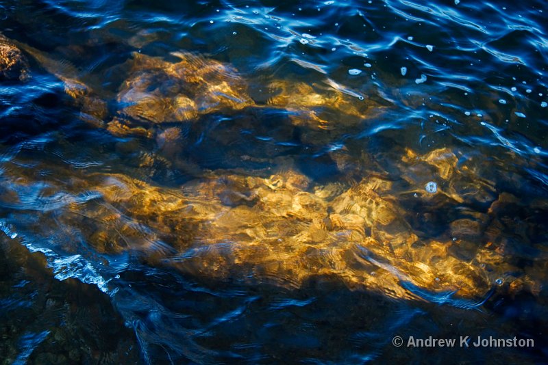 1008_40D_4896.JPG - Rocks underwater at Eagle Lake, Acadia National Park, Maine