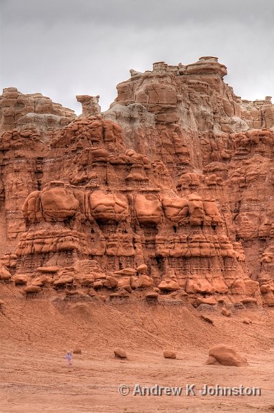 1007_350D_8437.jpg - Goblin Valley State Park, Utah. The small violet spot is not a smudge, it's a little girl playing happily with the goblins!