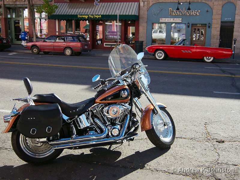 1012_GH2_1000613.jpg - Nice Harley and Thunderbird, Durango