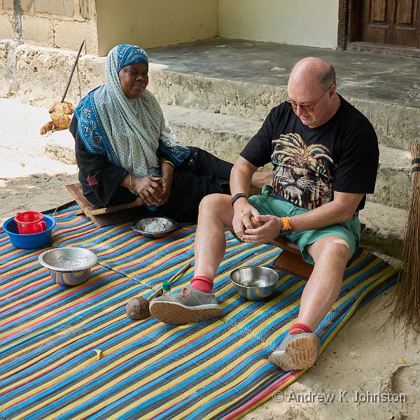 231205_G9ii_1000814.jpg - Scraping a coconut, not your nuts!