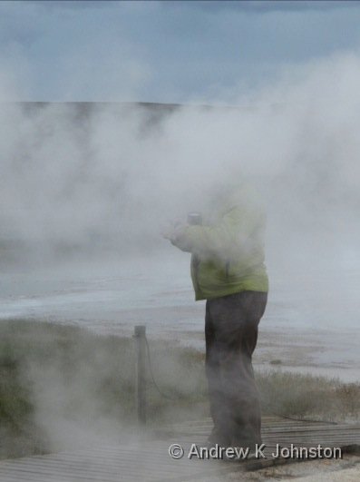 Steamed.JPG - "Steamed" - action shot of the author, by James Chambers